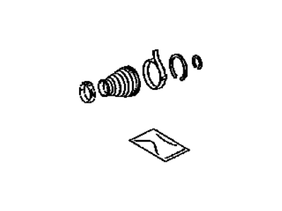 Toyota 04373-52010 BOOT KIT, UNIVERSAL