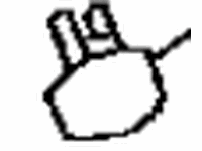 Toyota 74611-12040-B0 Assist Strap Cover