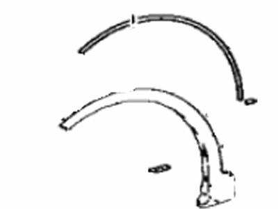 Toyota 75601-42100 MOULDING Sub-Assembly, F