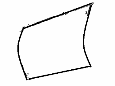 Toyota 67112-42070 Panel, Front Door, Outs