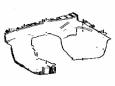 Toyota 58571-42130 Carpet, Rear Floor