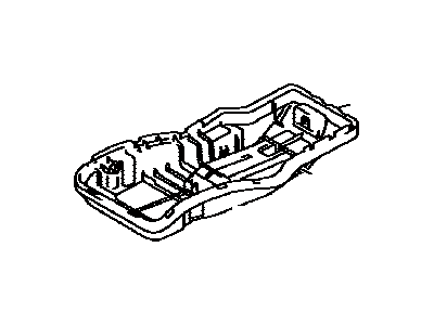 Toyota 79117-0E020-B0 Under Cover