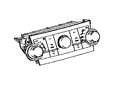 Toyota 55900-0E080 Dash Control Unit