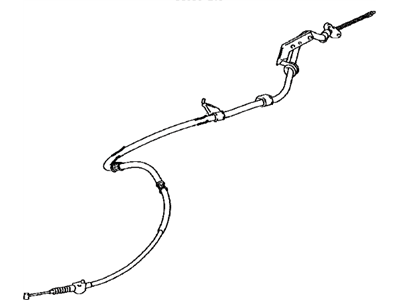 Toyota 46420-0E051 Rear Cable