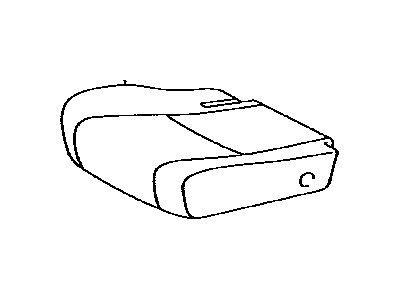 Toyota 71076-0E100-B1 Cushion Cover