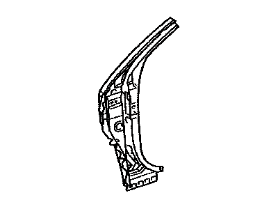 Toyota 61108-0E903 Hinge Pillar Reinforcement