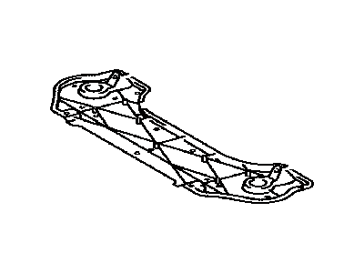 Toyota 51442-0E040 Rear Shield