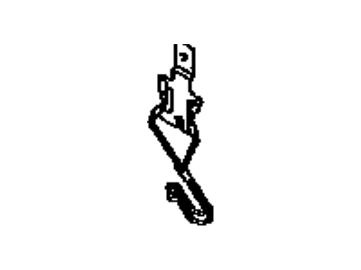 Toyota 33827-48020 Control Cable Bracket