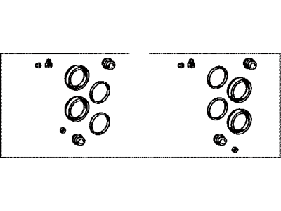 Toyota 04478-0E030 Caliper Overhaul Kit