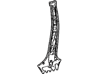 Toyota 61043-0E020 Inner Center Pillar