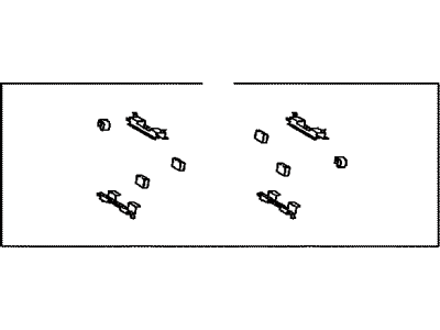 Toyota 04947-0E010 Hardware Kit