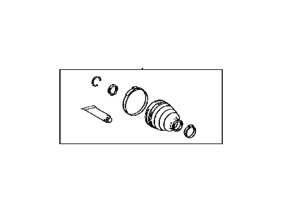 Toyota 04437-08010 Inner Boot
