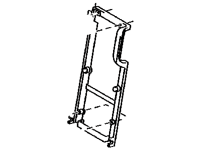 Toyota 71758-0E020-B0 Rear Cover