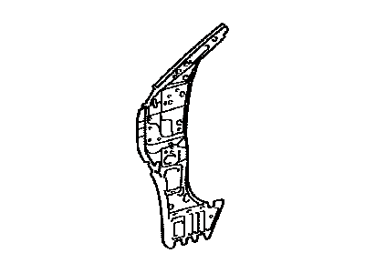 Toyota 61023-0E040 Inner Hinge Pillar