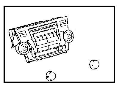 Toyota 86120-0E220-C0 AM/FM CD