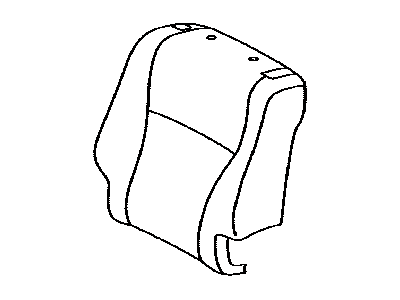 Toyota 71078-0E100-B1 Seat Back Cover