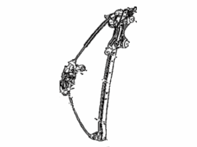 Toyota 69801-12271 Window Regulator