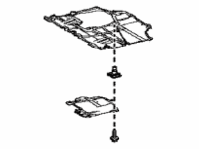 Toyota 51410-12120 Cover Assembly, Engine U