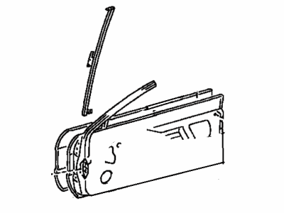 Toyota 67001-16650 Door Shell