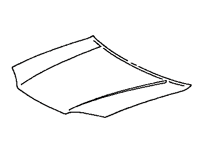 Toyota 53301-16160 Hood