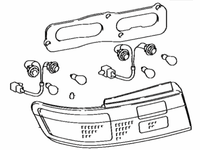 Toyota 81551-16530 Lens & Housing