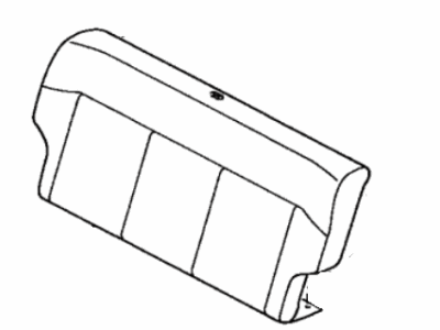 Toyota 71077-1G830-B0 Seat Back Cover