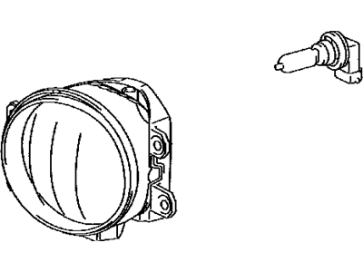 Toyota 81210-12230 Fog Lamp