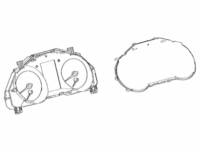 Toyota 83800-10690 Instrument Cluster