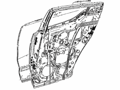 Toyota 67004-10201 Door Shell