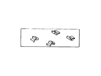 Toyota 04947-48050 Brake Pads Clip