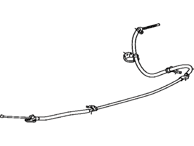 Toyota 46420-52290 Rear Cable