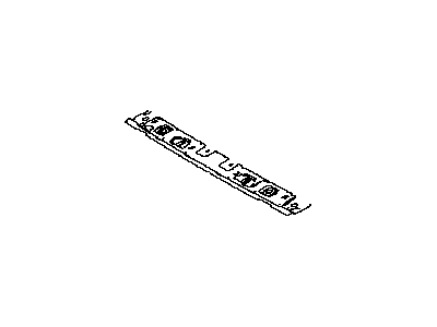 Toyota 61302-0R900 Windshield Header