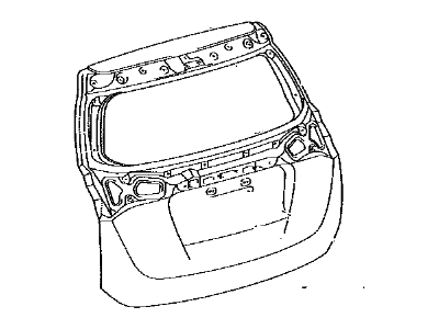 Toyota 67005-0R090 Lift Gate