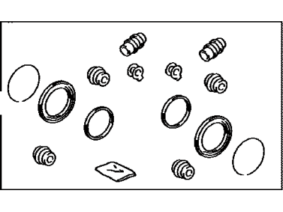 Toyota 04479-0R025 Caliper Seal Kit