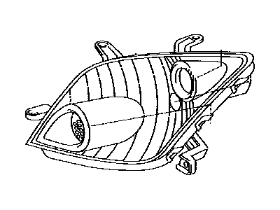 Toyota 81105-52450 Composite Headlamp