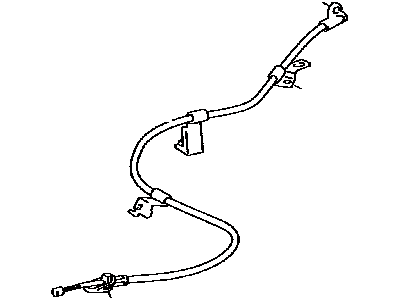 Toyota 46420-52010 Rear Cable