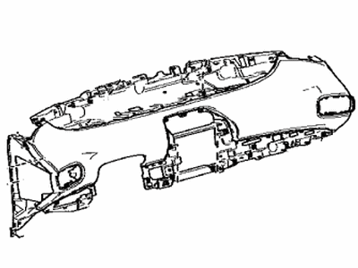Toyota 55302-47111-B0 Instrument Panel