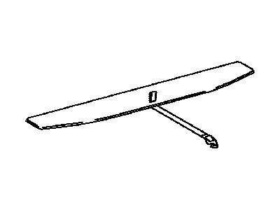 Toyota 58410-74010-C0 Rear Cover