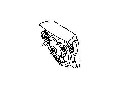Toyota 45130-35460-C0 Driver Air Bag
