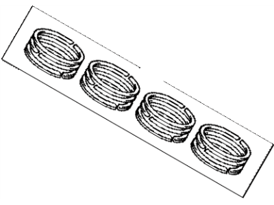 Toyota 13011-75040 Piston Ring Set