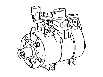 Toyota 88320-16120 Compressor Assy, Cooler