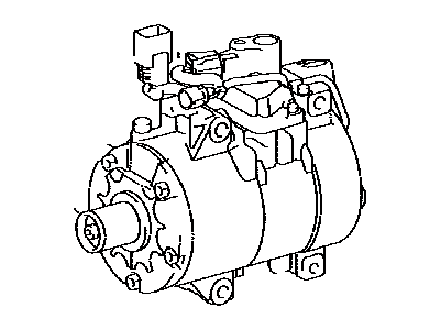 Toyota 88320-22050 Compressor Assy, Cooler