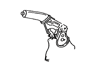 Toyota 46201-35020-C0 Lever Sub-Assy, Parking Brake