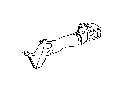 Toyota 55084-74010 Heater Duct