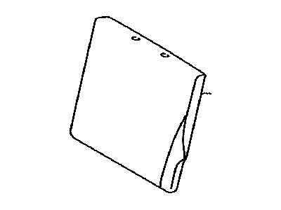 Toyota 71604-74050-B2 Seat Back Cover