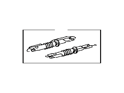 Toyota 04943-42010 Strut Kit, Rear Brake