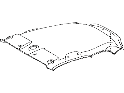 Toyota 63301-52030-B0 Headlining Assy, Roof