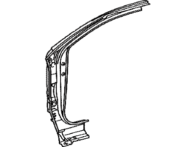 Toyota 61131-12610 Pillar, Front Body, Upper Outer RH