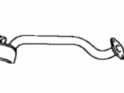 Toyota 17420-46160 Center Pipe