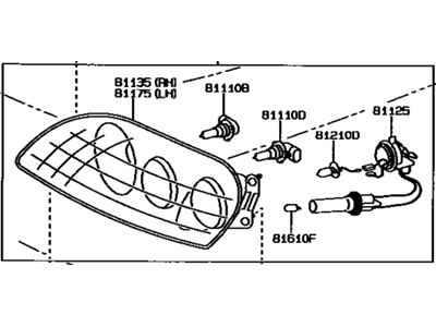 Toyota 81150-1B241 Composite Assembly